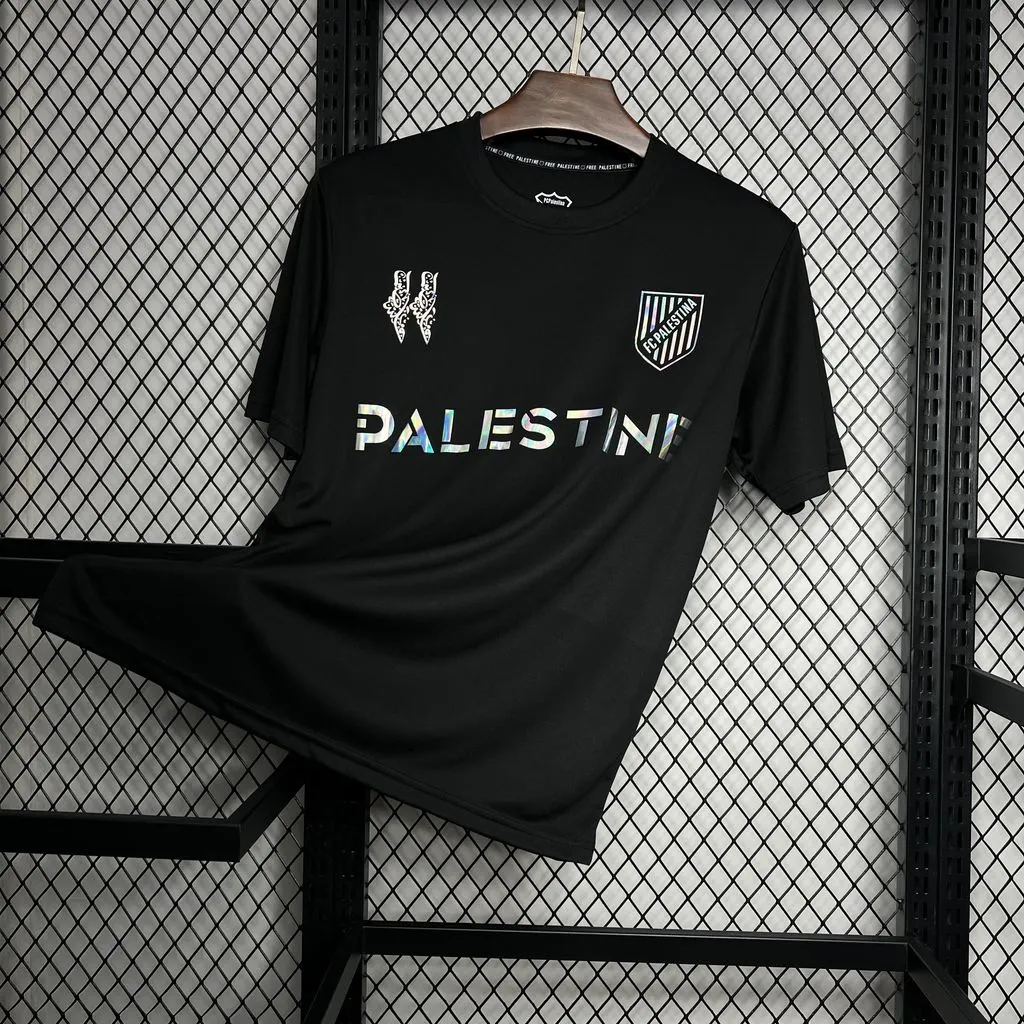 Pantalon De Football Palestine PL-741 - Noir, Coupe Moderne Légèrement Ajustée, Qualité Professionnelle - 3