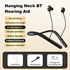 BT Neckband Hearing Aids Earphones Rechargeable Neckband Hearing Amplifier with Noise Cancelling for Men Women Seniors Hearings Loss