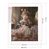 Diamond Painting -DIY Full Square Drill Cute Little Girl(35x45cm)