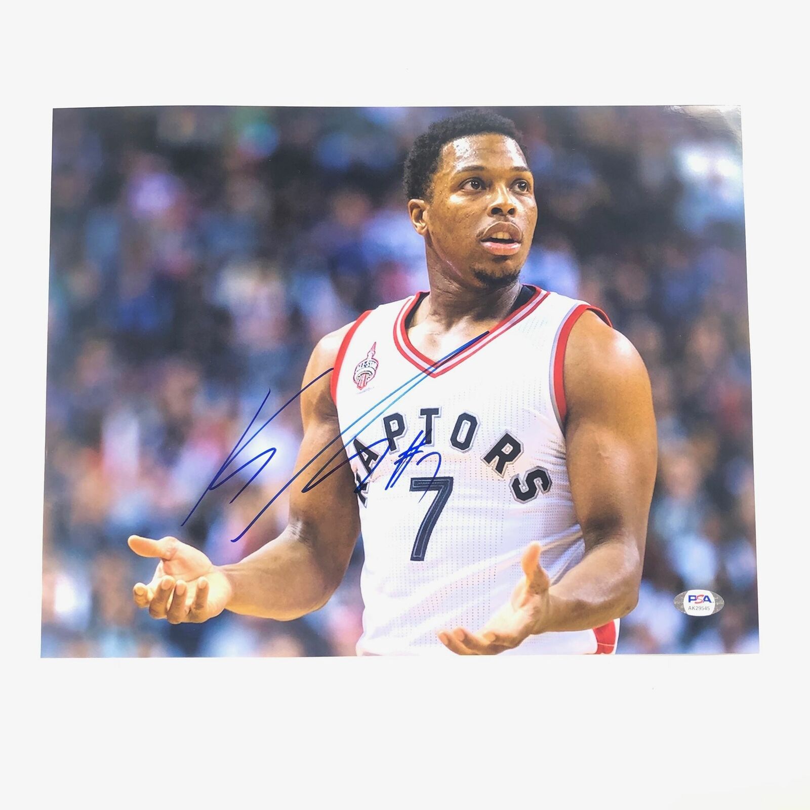 Kyle Lowry signed 11x14 Photo Poster painting PSA/DNA Toronto Raptors Autographed
