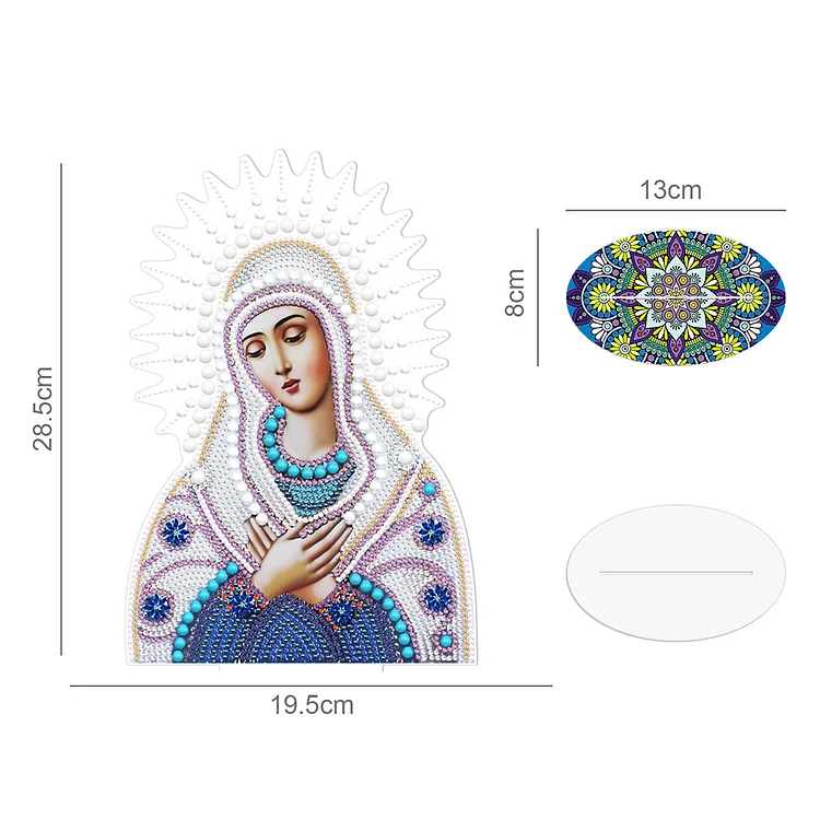 NEW DIY Full Drill Round/square Diamond Painting Religious Resinstones  Embroidery Diamond Home Wall Decor Diamond Art Paint 