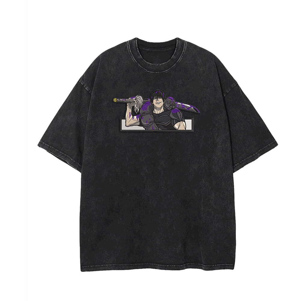 Casual Retro Anime TOJI Printed T-Shirt