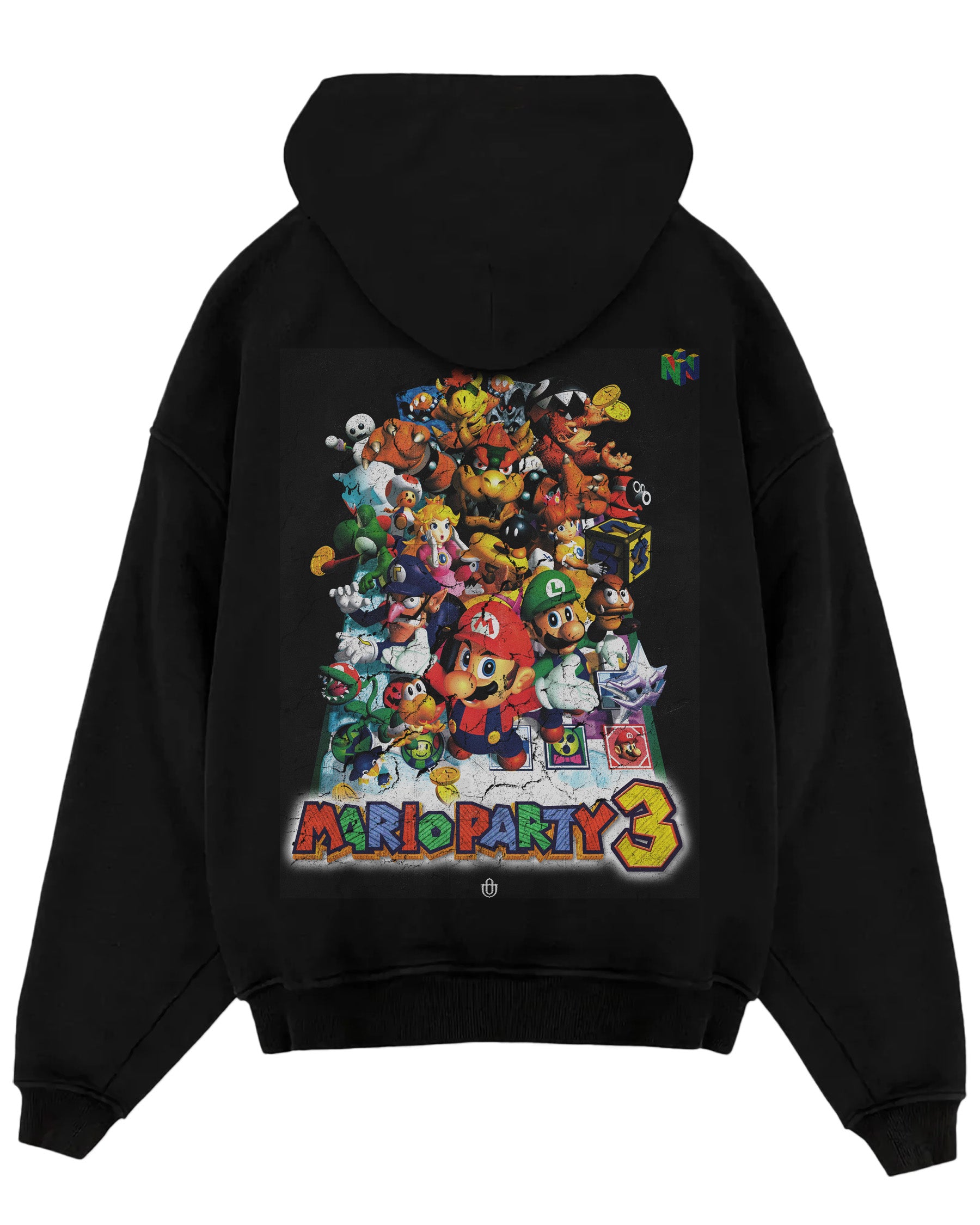 Video Games 'Mario Party 3' Oversized Hoodie