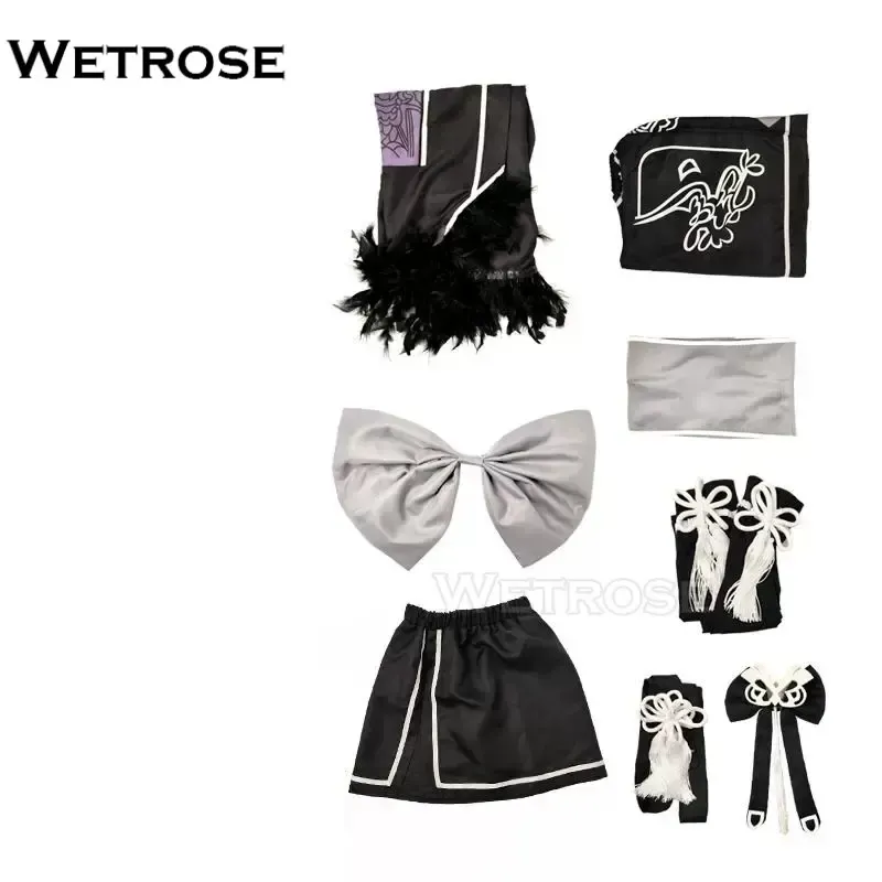 [Wetrose] In Stock Kimono Game Outfit Full Set Cosplay Costume 