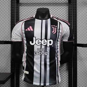 2025/2026 Player Version Juventus Home Football Shirt 1:1 Thai Quality（There Are Sponsors）