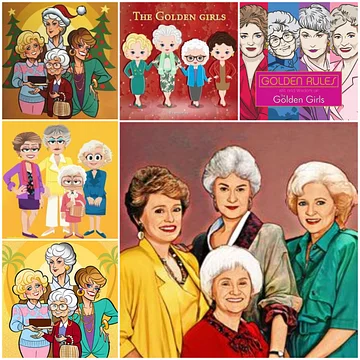 Golden Girls Diamond Painting 