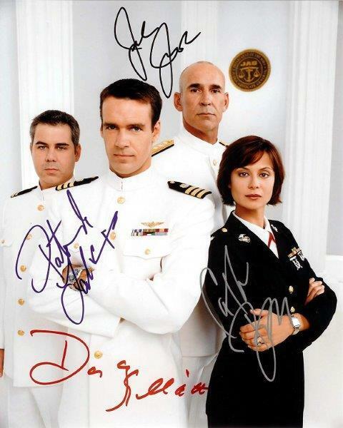 REPRINT - JAG Cast David James Elliott Autographed TV Signed 8 x 10 Photo Poster painting RP