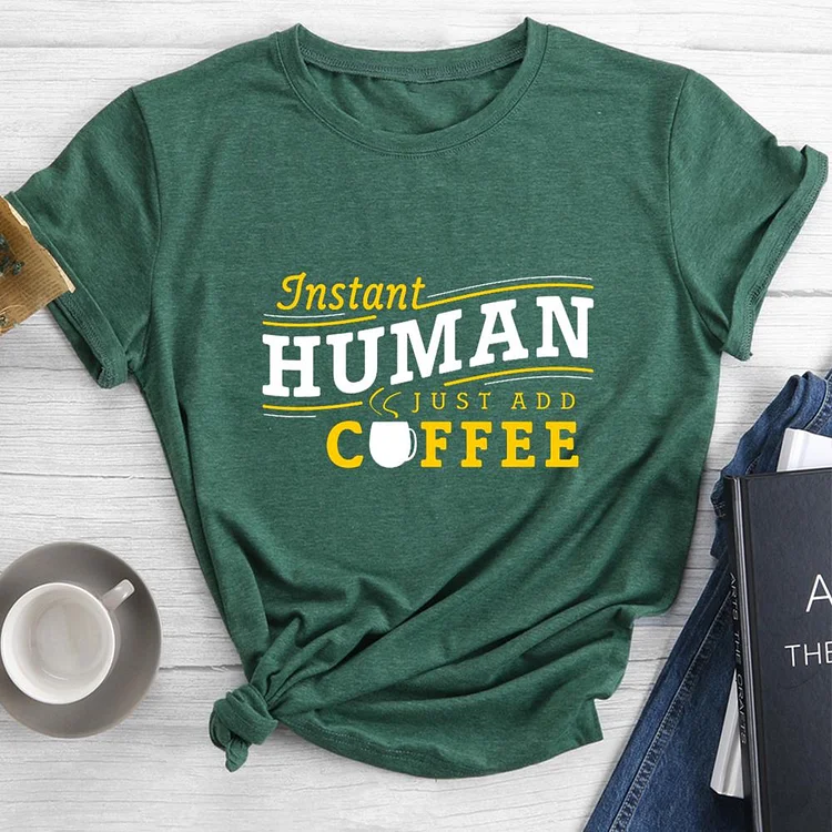 coffee Round Neck T-shirt