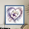 Love Pansy-11CT Stamped/Counted Cross Stitch 40*40cm/15.75*15.75in tapestrymarket