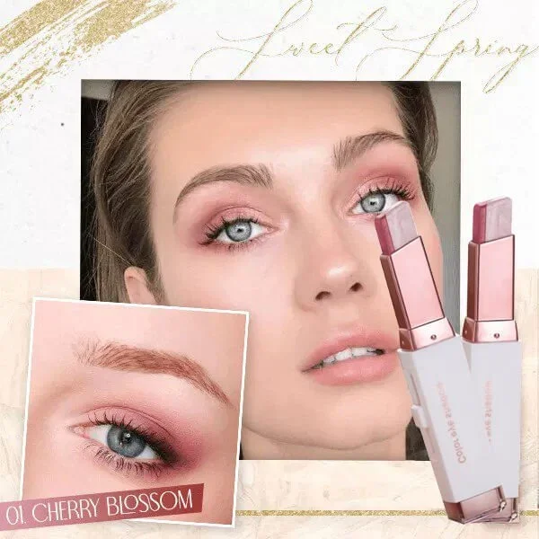 🔥Hot Sale🔥Glitter Gradient Dual Color Eyeshadow Stick
