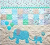 Mommy & Me Baby Child Quilt Template Set- With Instructions