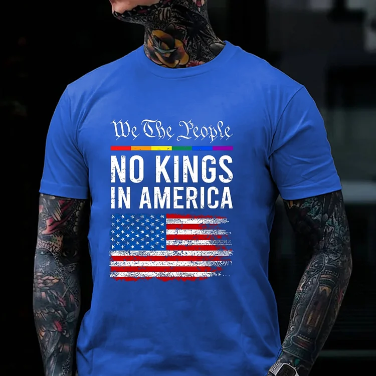 No Kings In America T-shirt