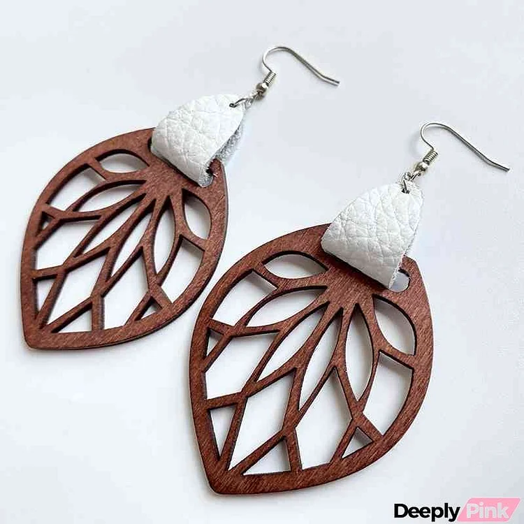 Leaf Drop Earrings