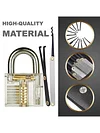 Unlock LockPractice Lock Pick Set Key Extractor Padlock Lockpick Tool