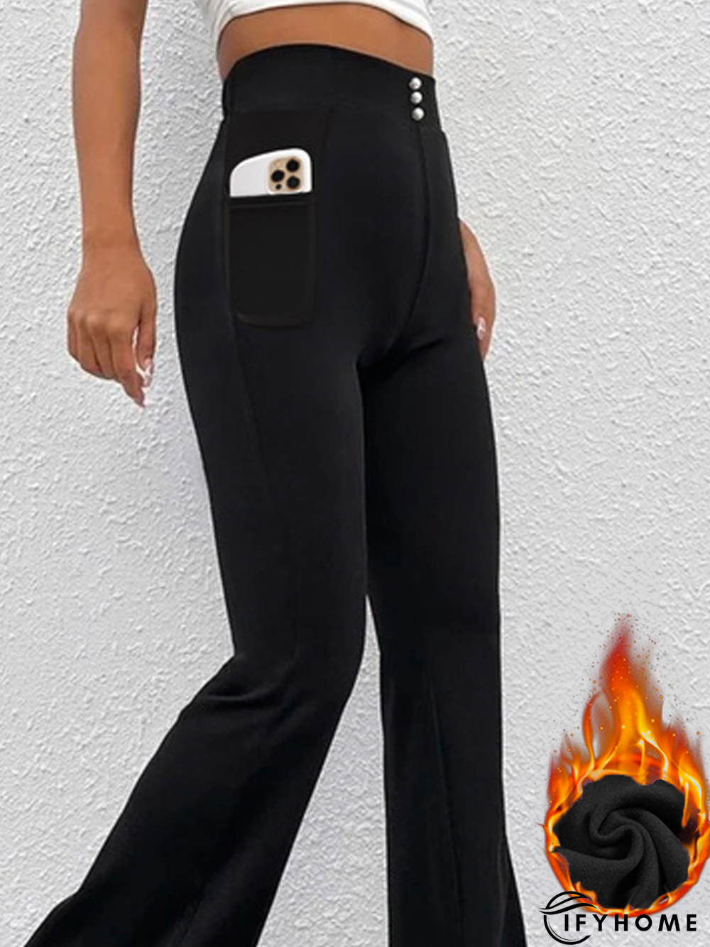 Loose Plain Casual Casual Pants | IFYHOME