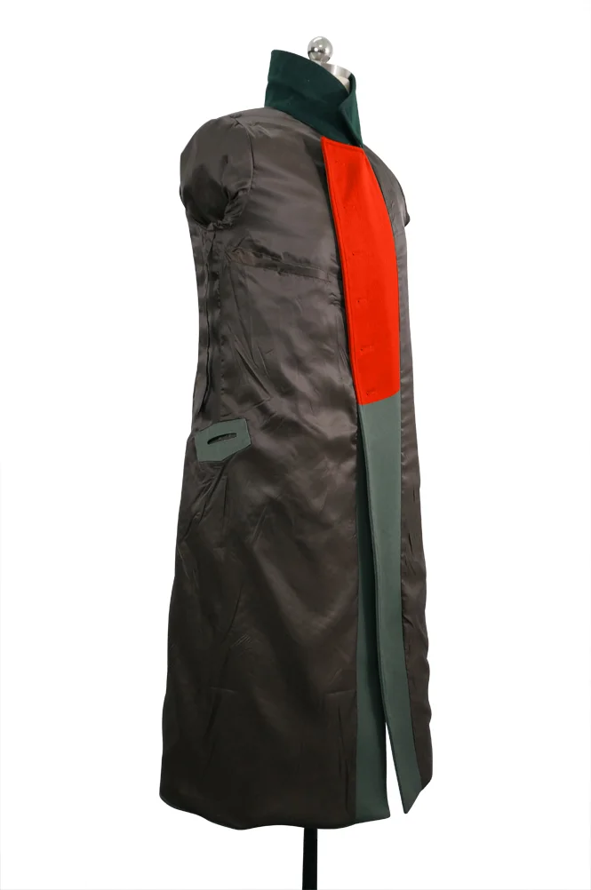   Wehrmacht German General Fieldgrey Gabardine Greatcoat With Pipe German-Uniform