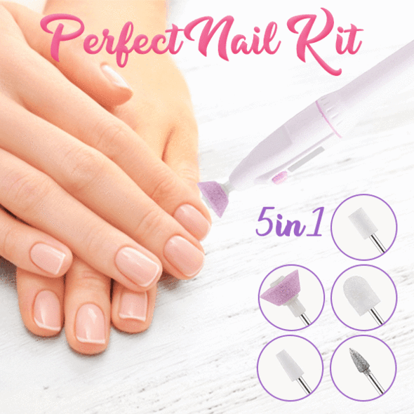 5 In 1 Perfect Nail Kit