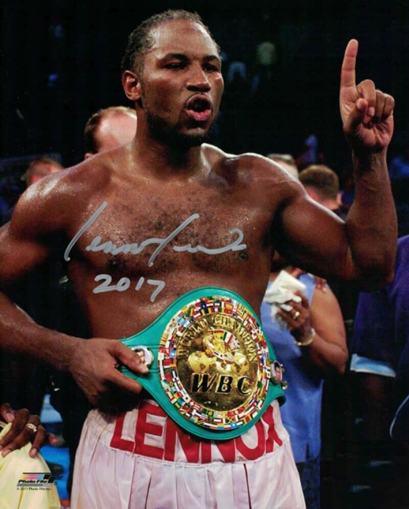 Lennox Lewis Autographed Signed 8x10 Photo Poster painting REPRINT