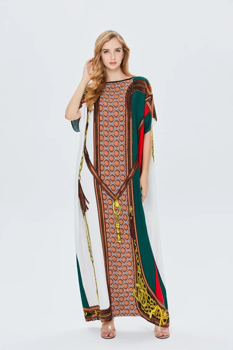 Muslim Women Stylish Kashibo Abaya Muslim Ladies Long Gown Islamic Clothing Jilbab Fashion Loose Robe Long Dress