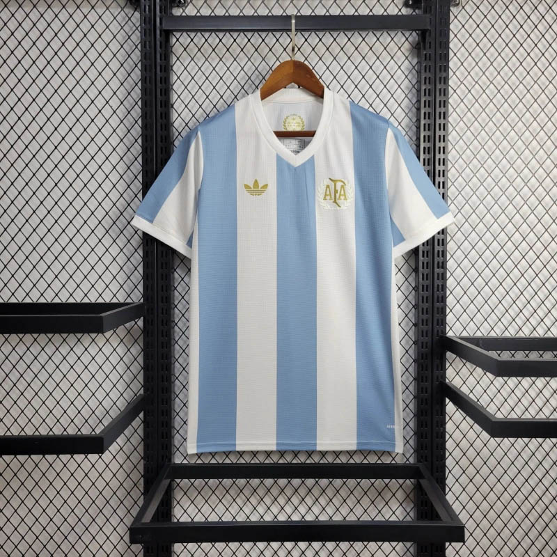 2024-2025 Argentina 50th Anniversary Football Shirt 1:1 Thai Quality- Maxi Kit