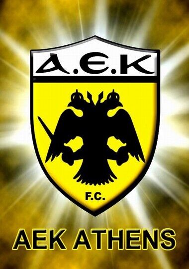 A.E.K ATHENS FC POSTER - Photo Poster painting QUALITY INSERT -  POST!