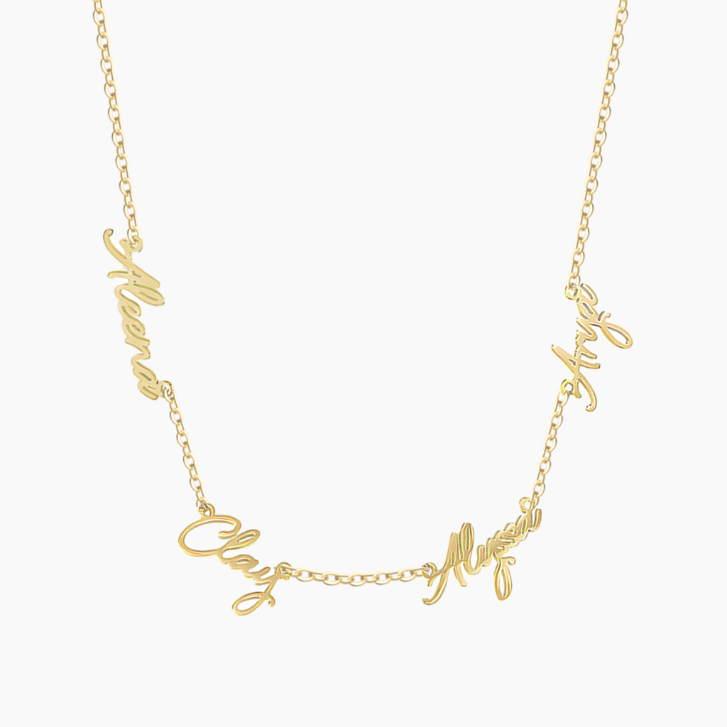 Multiple Name Necklace