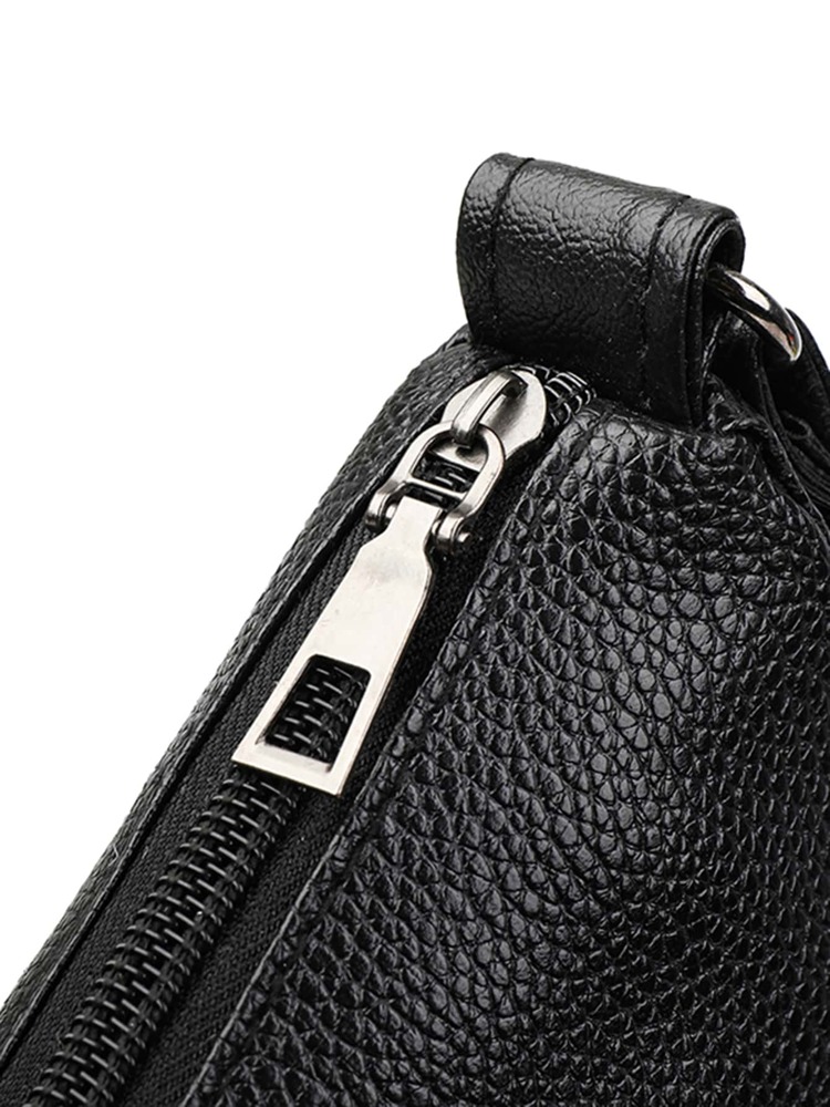 Pebble Embossed Square Bag