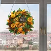 Diamond Painting 2D Flat Fall Theme Pendant Wall Door Decoration