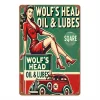 Wolf's Head Oil - Vintage Metal Signs(12*16Inch) - Gas