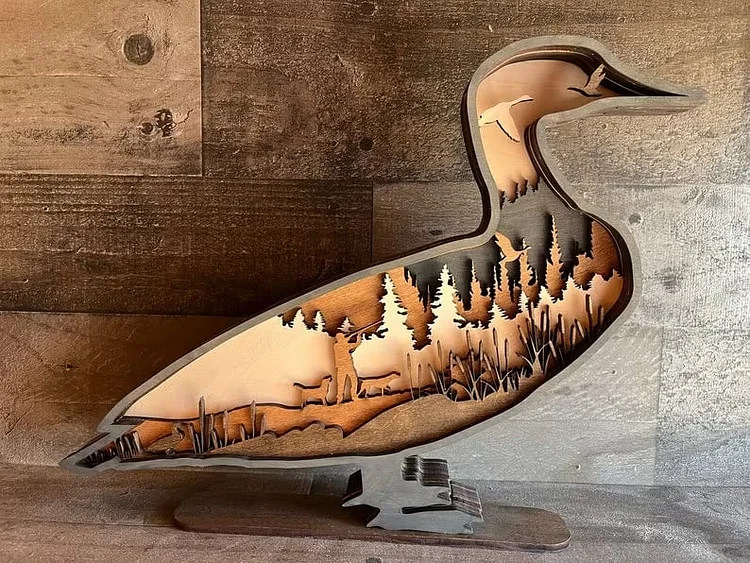 Layer Duck - Hunting Gift / Decor Mancave Man Gift🎁