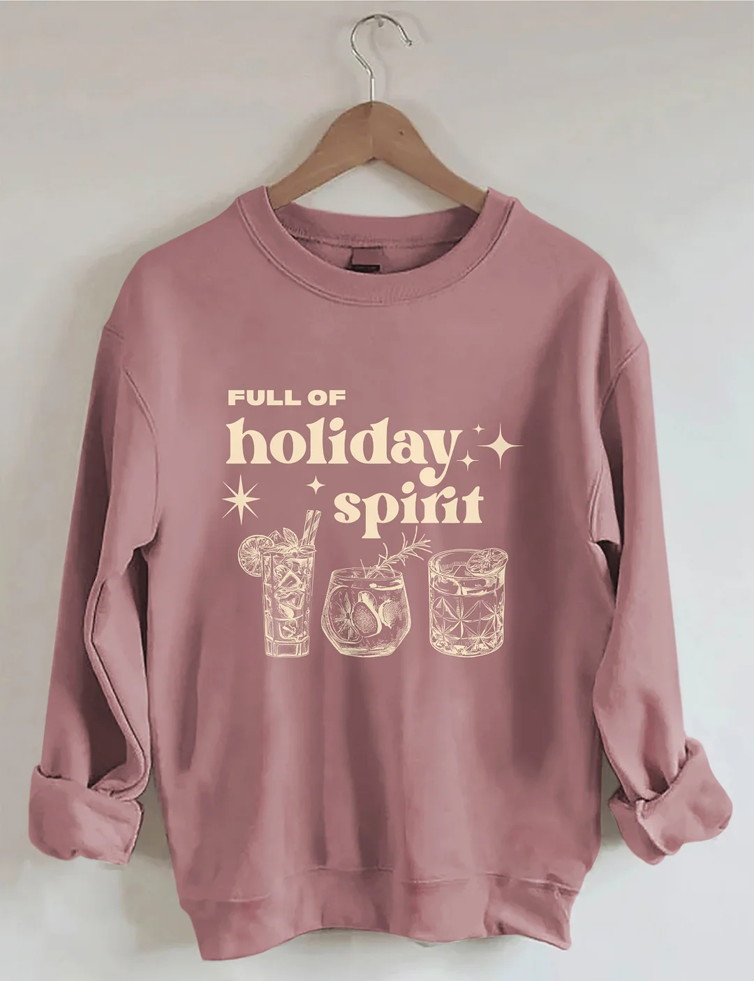 Full Of Holiday Spirit Sweatshirt