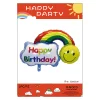 10PCS Cartoon Cloud Rainbow Aluminum Film Balloons Baby Kids Birthday Themed Party Decoration