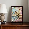 Diamond Painting-DIY Special Shaped Drill Pearl Painting Bee(30x40cm)