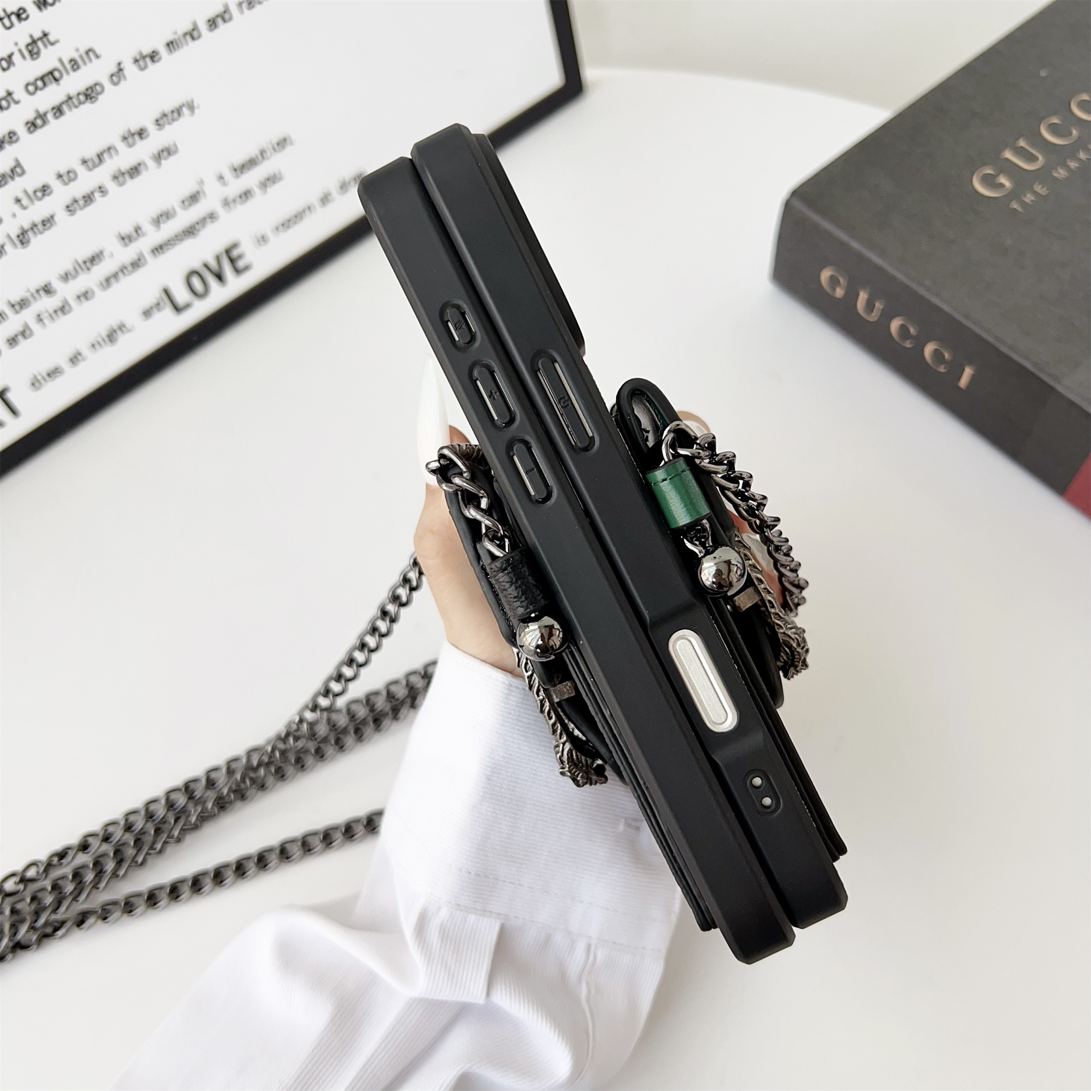 Gucci Dionysus GG Ophidia Leather Crossbody Bag Apple iPhone Case Samsung Galaxy Wallet Cover