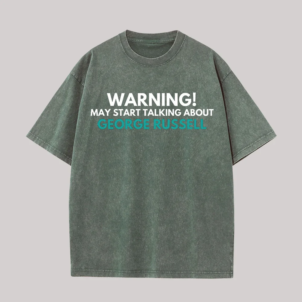 Aston Martin F1 Team Printed Oversize Washed T-Shirt