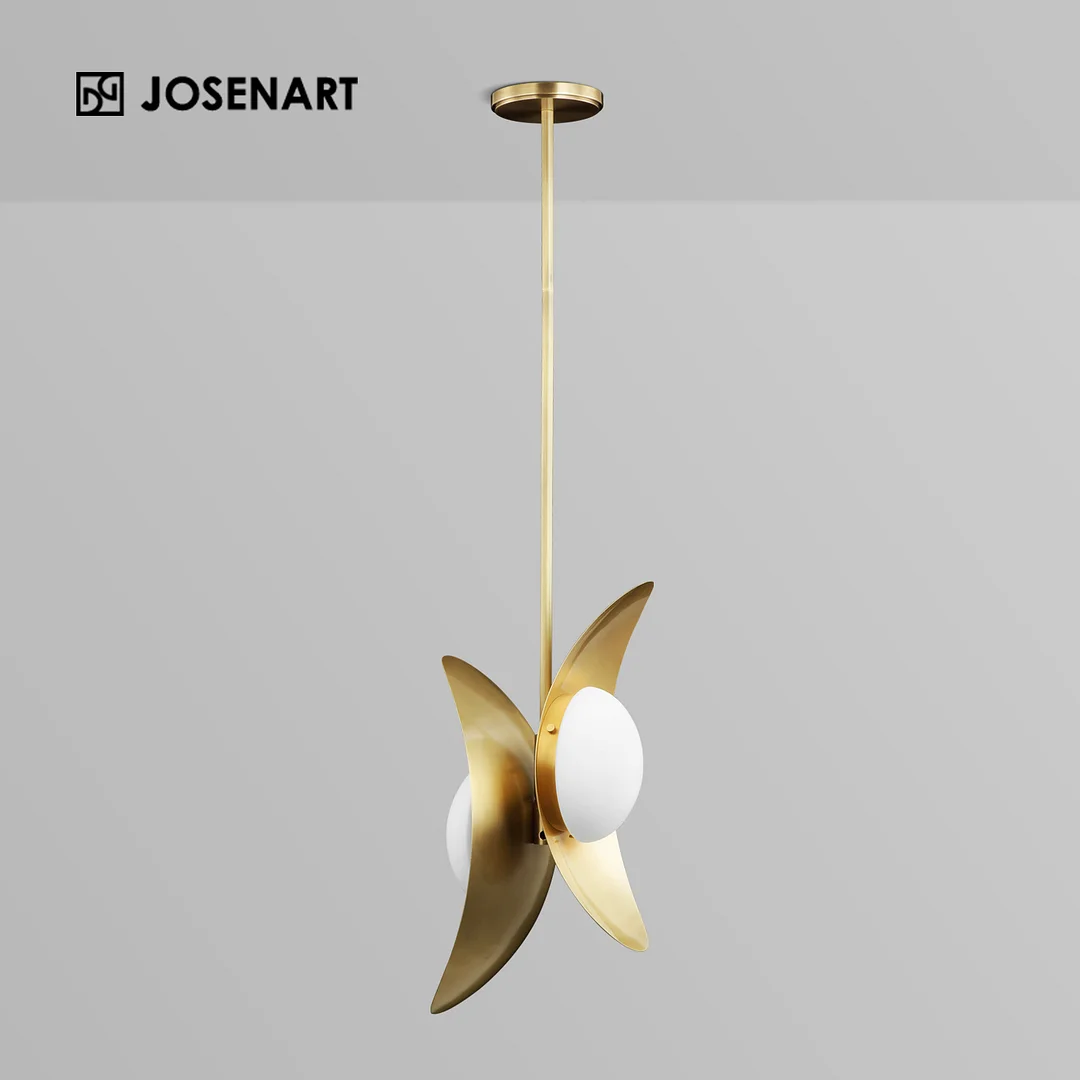 Nouvel Small Pendant in Brass JOSENART Josenart