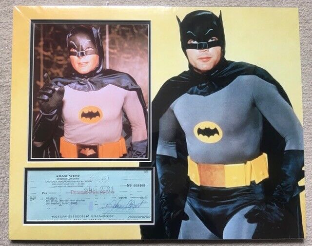 ADAM WEST SIGNED BATMAN Photo Poster painting MOUNT UACC REG 242 (3)