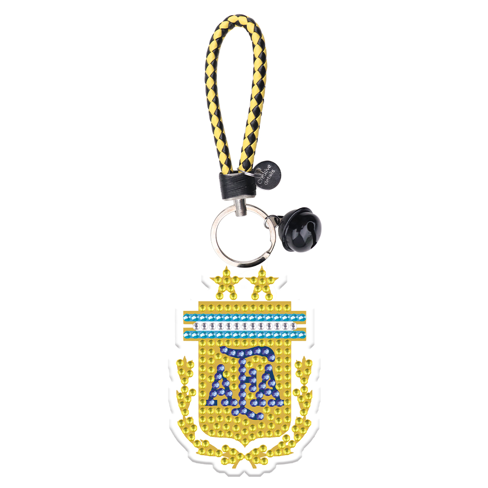 

1PCS Football Brazilian - 5D DIY Craft Keychain, 501 Original