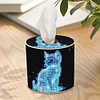 DIY Diamond Painting Handmade Tissue Holder Rhinestones Decorative Tissue Box
