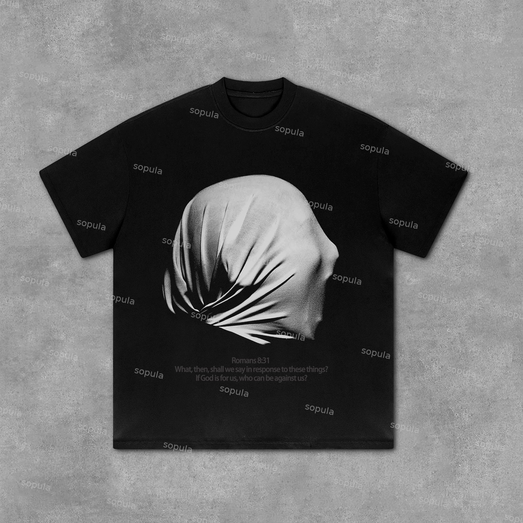 Sopula Vintage Mummy Graphic Bible Print Cotton T-Shirt - Sopula ｜Premium Graphic Tees & Graphic Streetwear