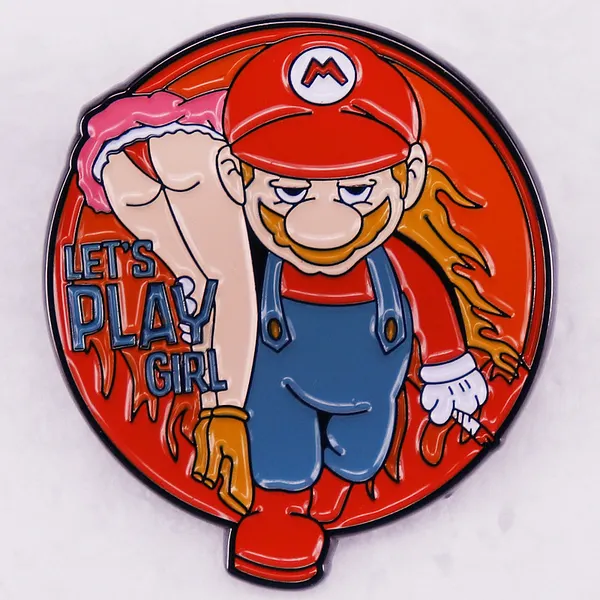 Foto del pin Aventurera de videojuegos