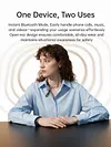 BT 5.4 Lapel-Clip Neckband Earbuds TYPE-C Rechargeable Sound Amplifiers Headphones Lightweigth Hearing Aids Earphones for Sport/Cycling/Travel/Live Streaming/Sleep