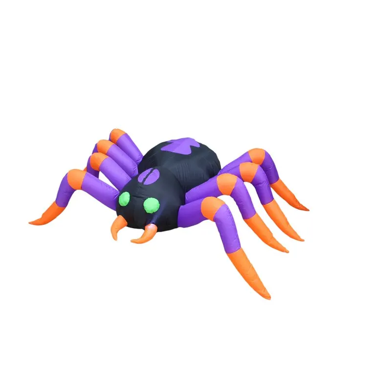 8 Foot Long Halloween Spider Inflatable