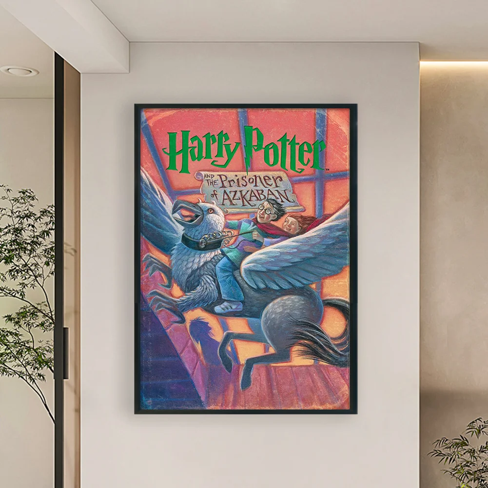 11CT Full Stamped Cross Stitch - Harry Potter Poster3(Canvas|50*70CM)