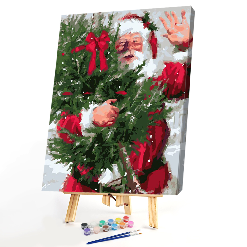 

40*50CM Paint By Numbers-Santa Claus, 501 Original
