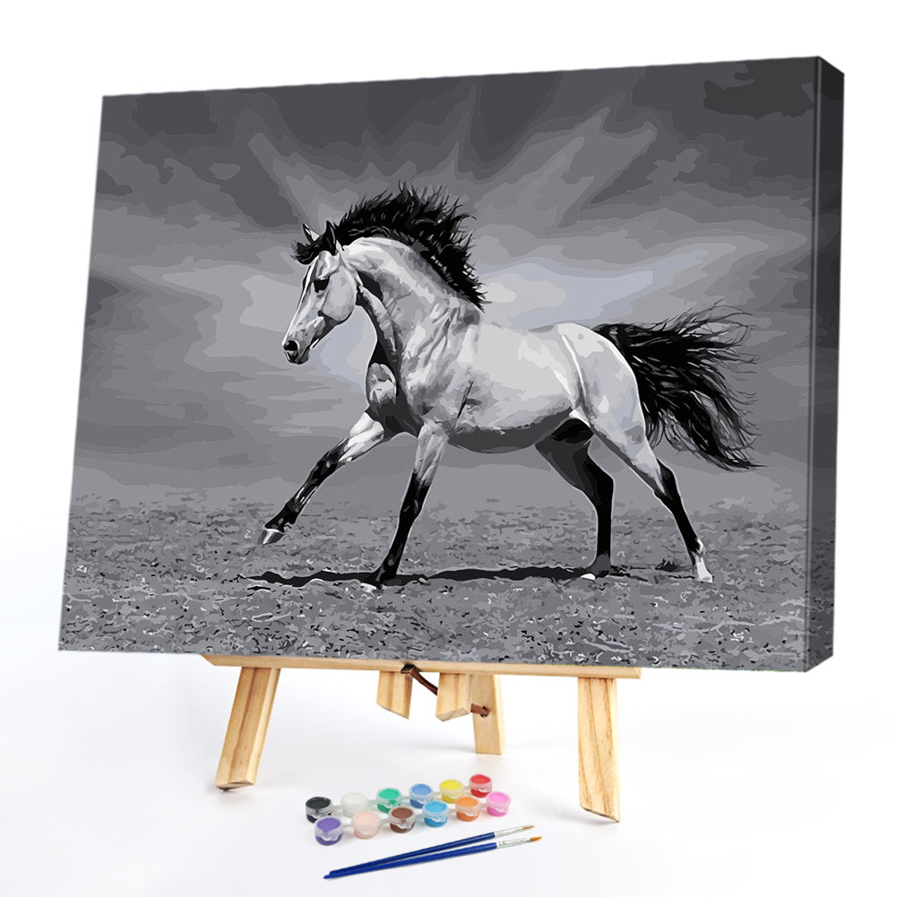 

50*40CM Paint By Numbers-Horse, 501 Original