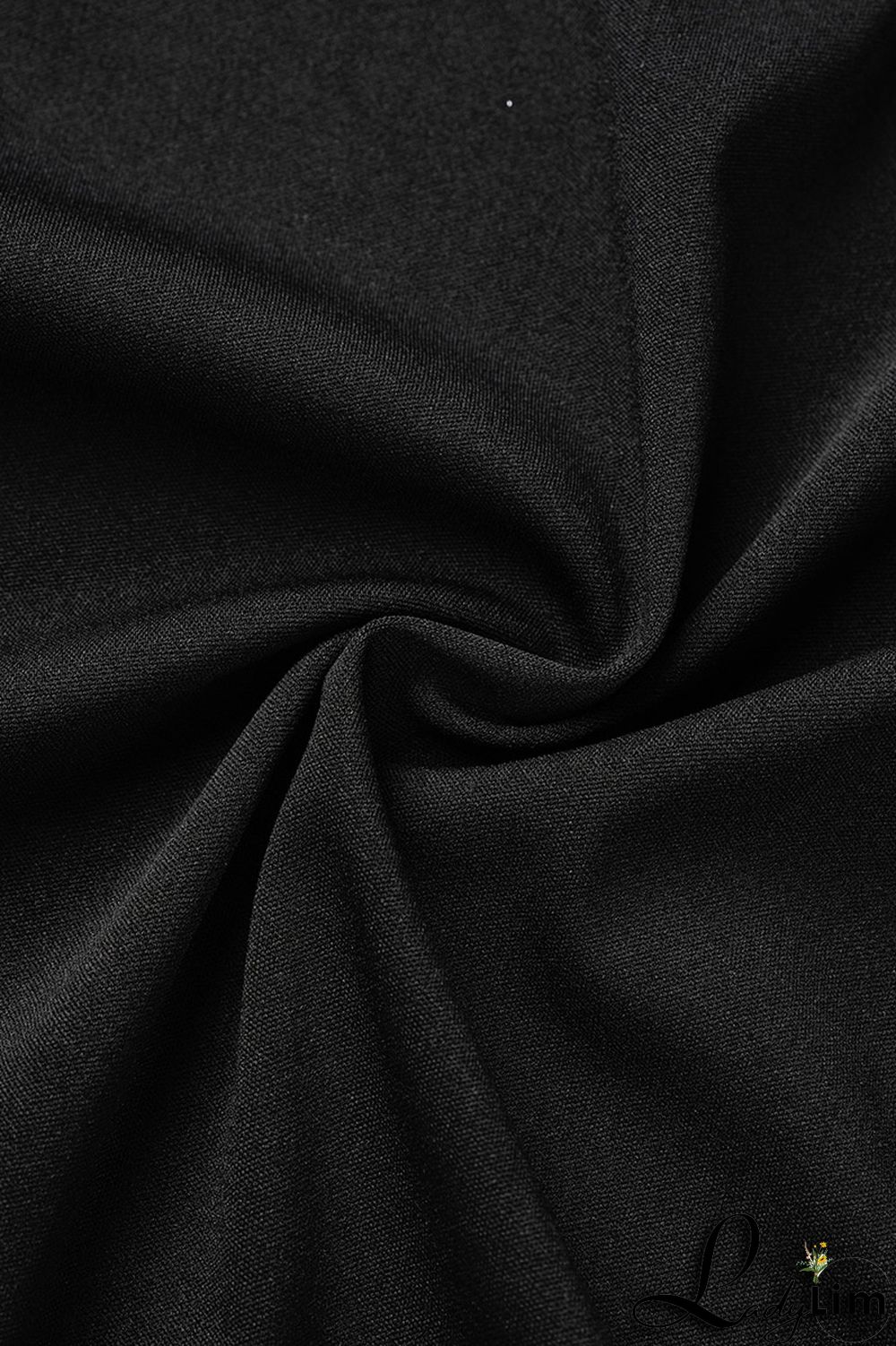 Black Casual Solid Basic Hooded Collar Sleeveless Two Pieces