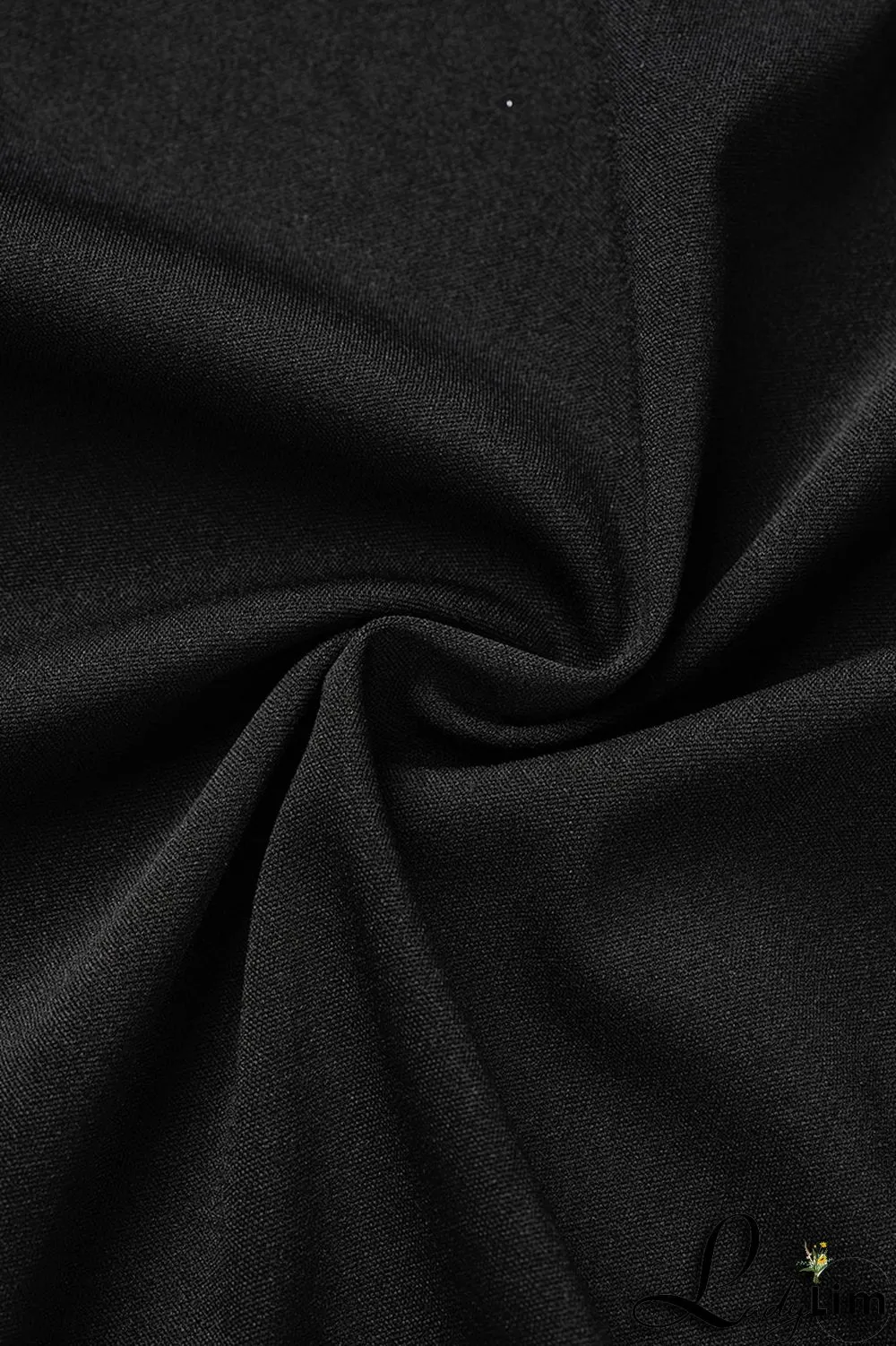 Black Casual Solid Basic Hooded Collar Sleeveless Two Pieces