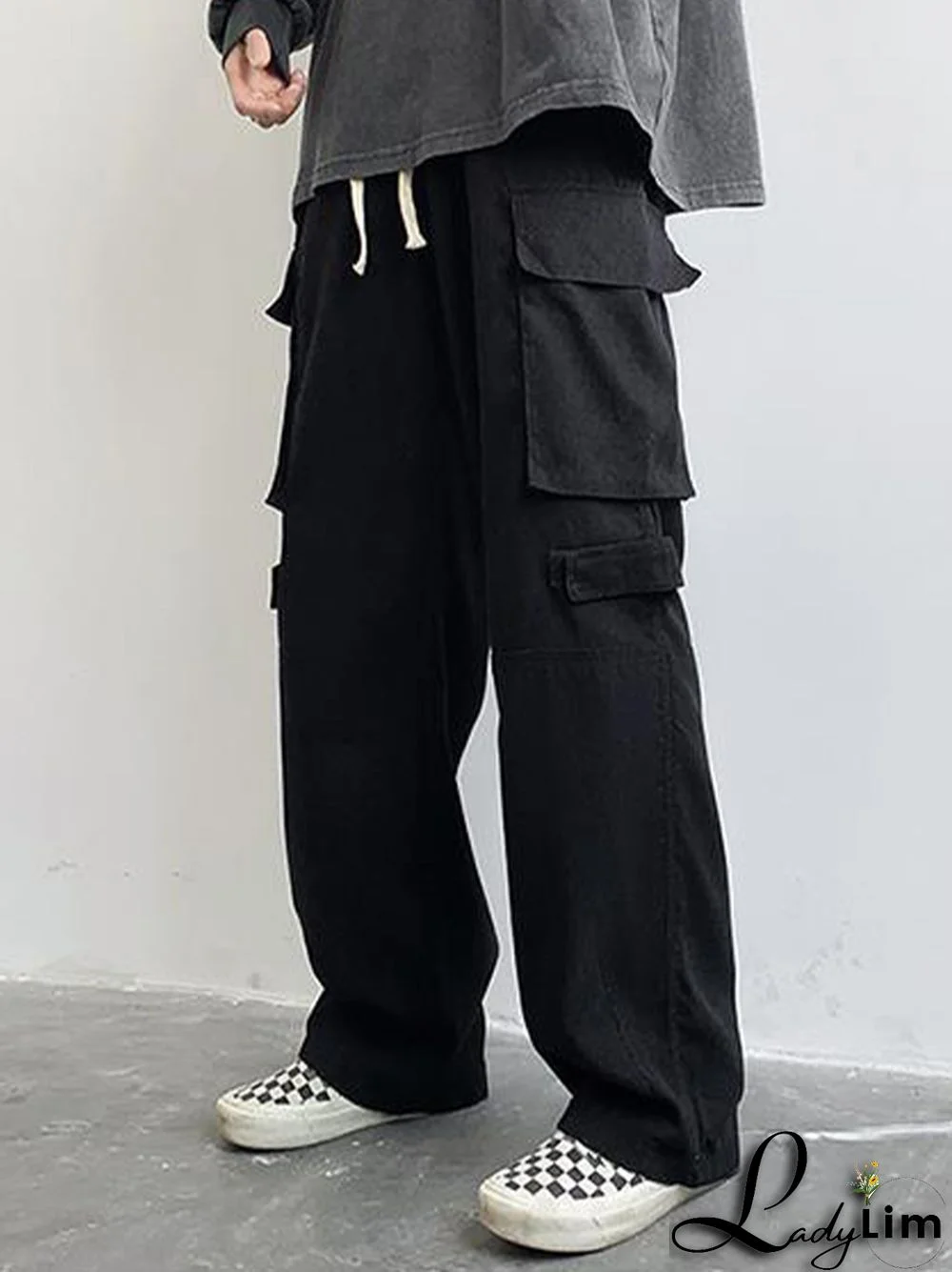 Men's Loose Casual Cargo Pants