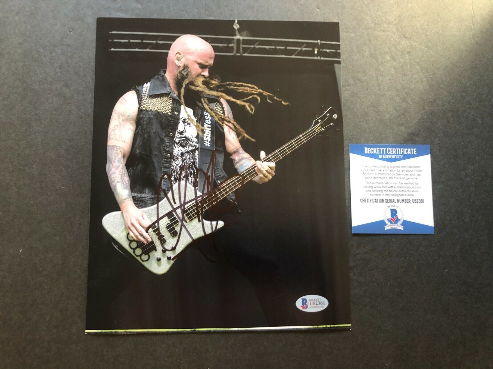 Chris Kael Rare! signed autographed Five Finger FFDP 8x10 Photo Poster painting Beckett BAS coa